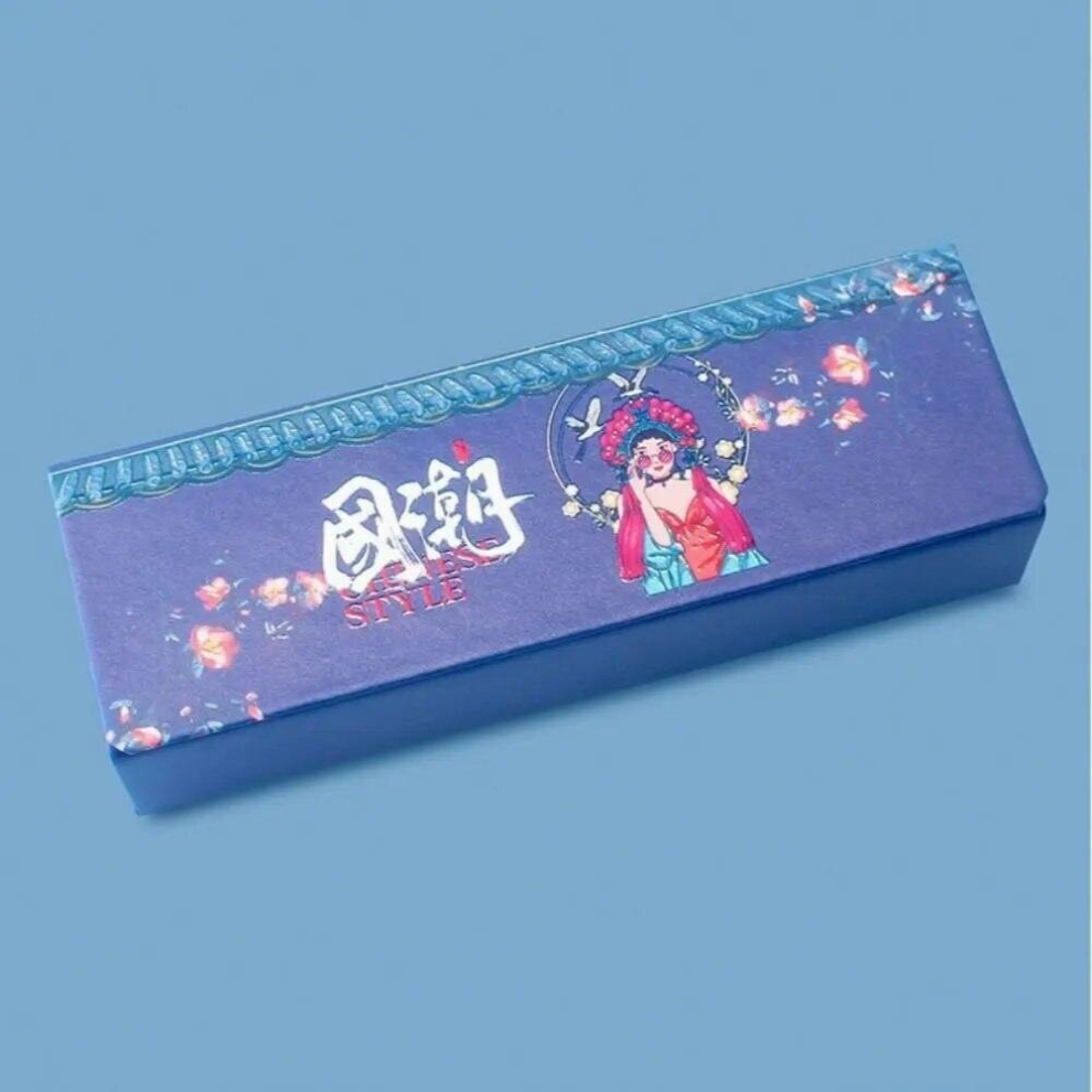 Portable Eyewear Protection Holder Eyeglasses Case Chinese Style Glasses Box Sunglasses Pouch
