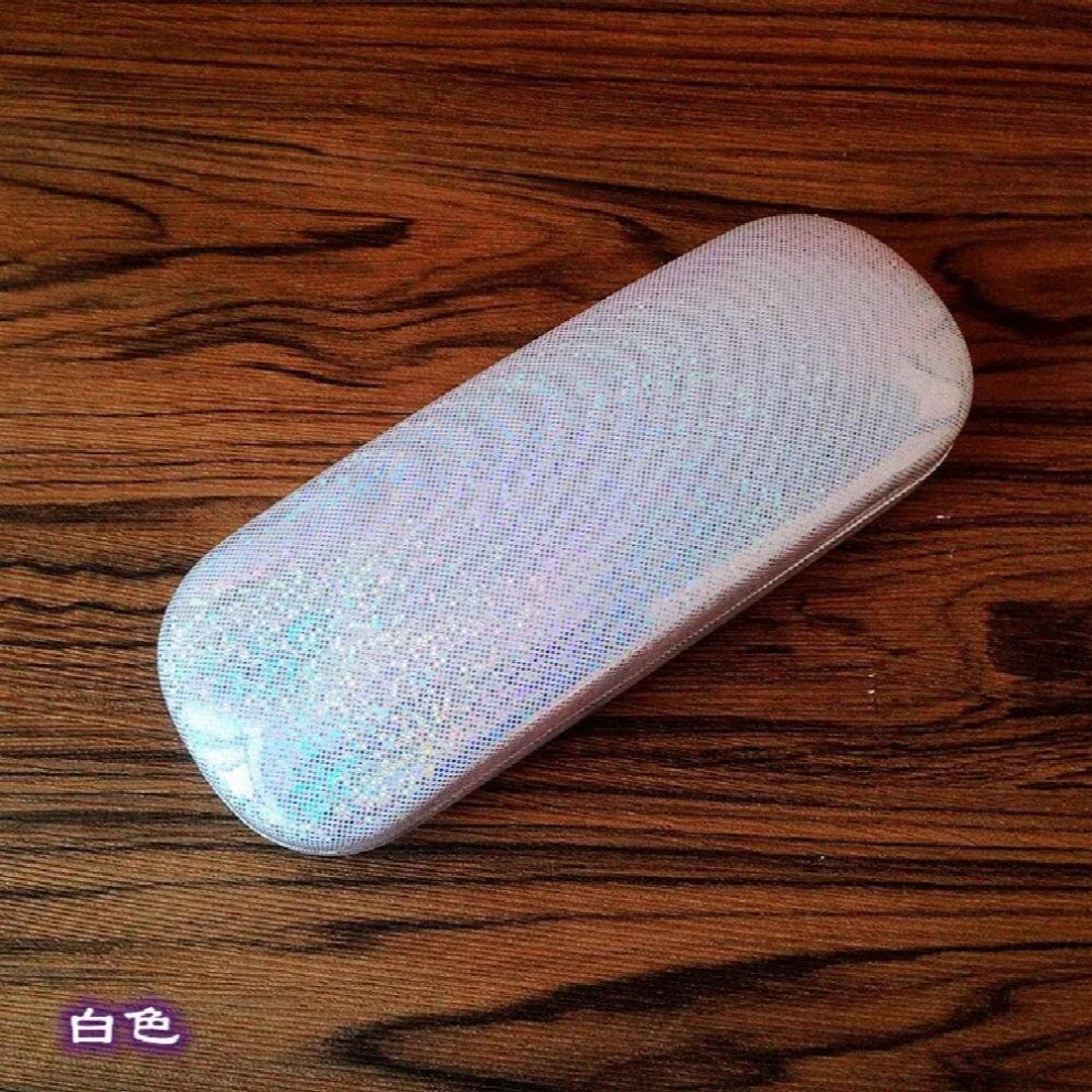 Laser Compression PU Leather Myopia Glasses Case Glasses Box Optical Myopia Iron Box Student Sunglasses Box Storage Box