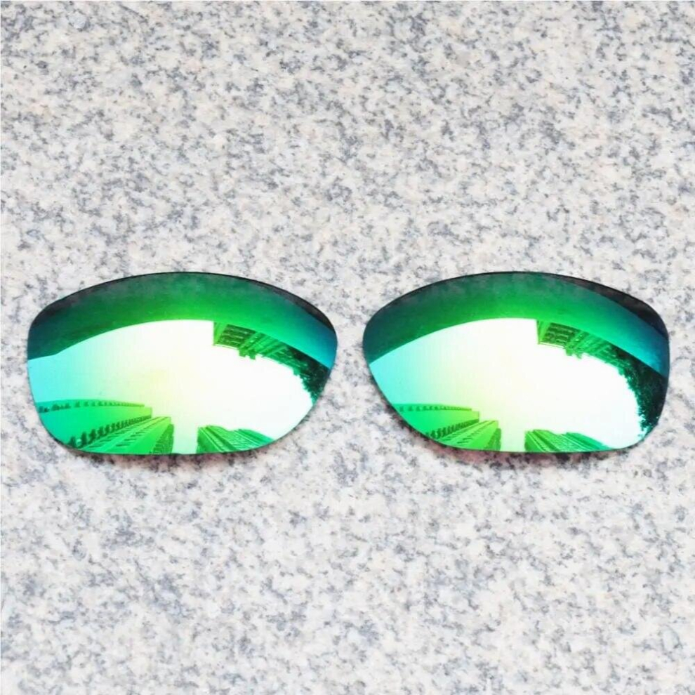 Multicoloured E.o.s Polarized Enhanced Replacement?Lenses?For?Oakley?Pit Bull Sunglasses - Emerald Green Polarized Mirror
