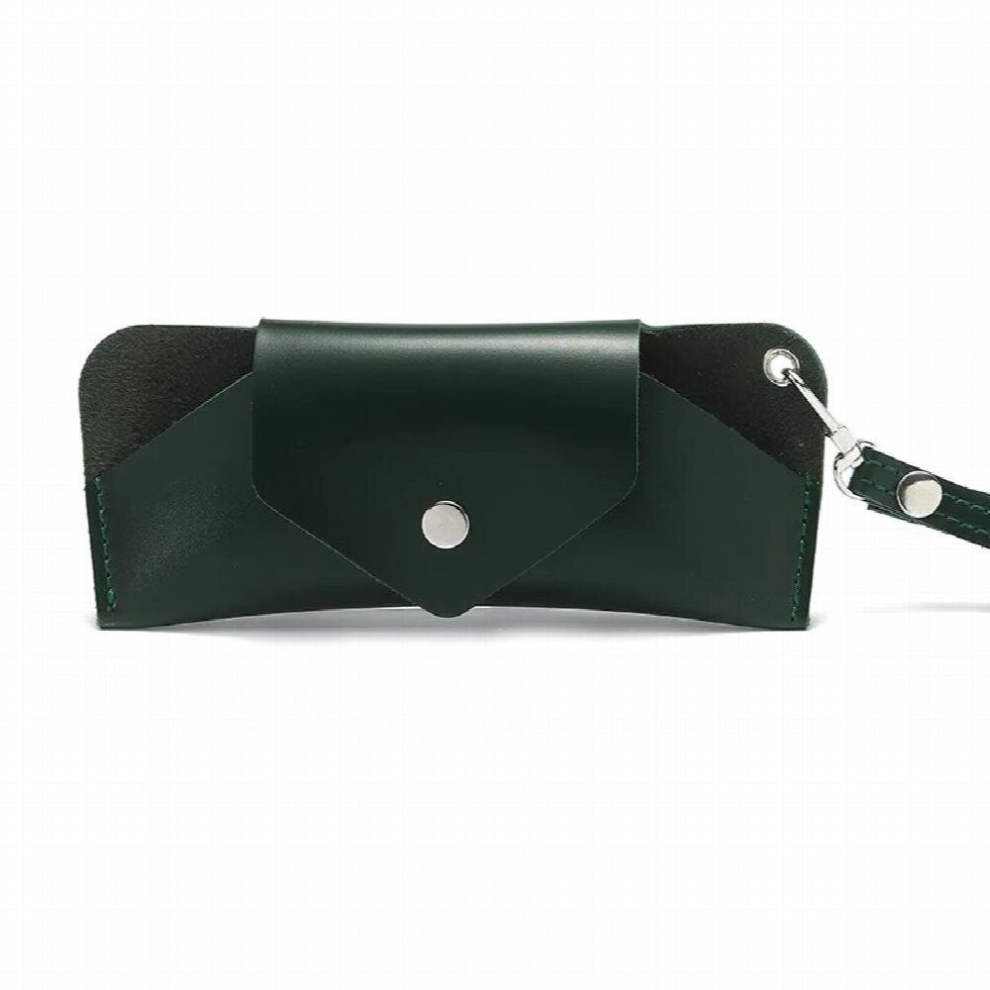 Eye Sunglasses Glasses Case for Women Lens Container Bag Leather Pouch Funny Classic Portable Eyeglass Cover