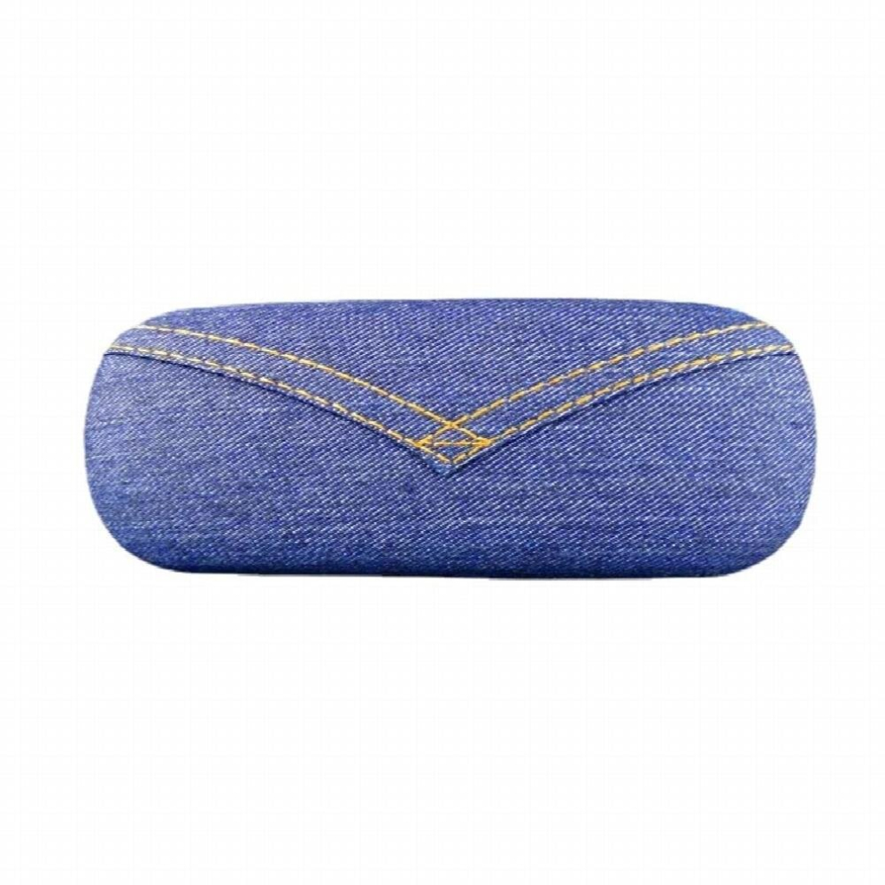 Denim Eye Glasses Hard Case Box Women Men Protector Reading Myopia Glasses Sunglasses Storage Box Organize Eyeglass Case