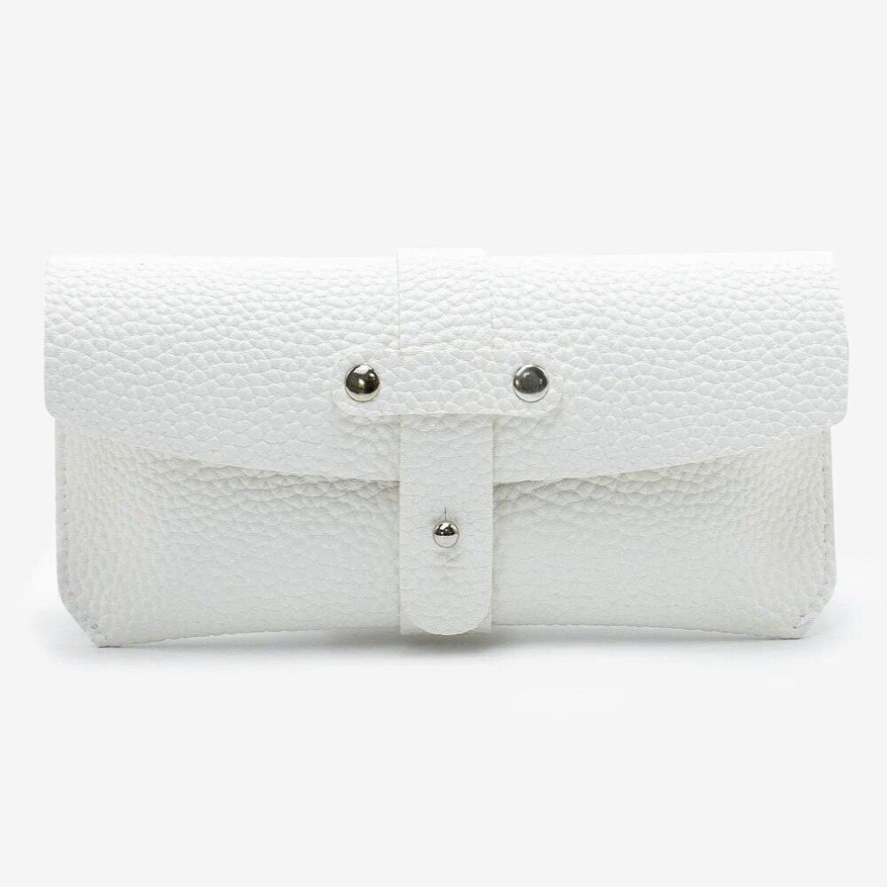 Retro Lychee Pattern PU Leather Glasses Bag Sunglasses Reading Glasses Bag Portable Glasses Storage Bag