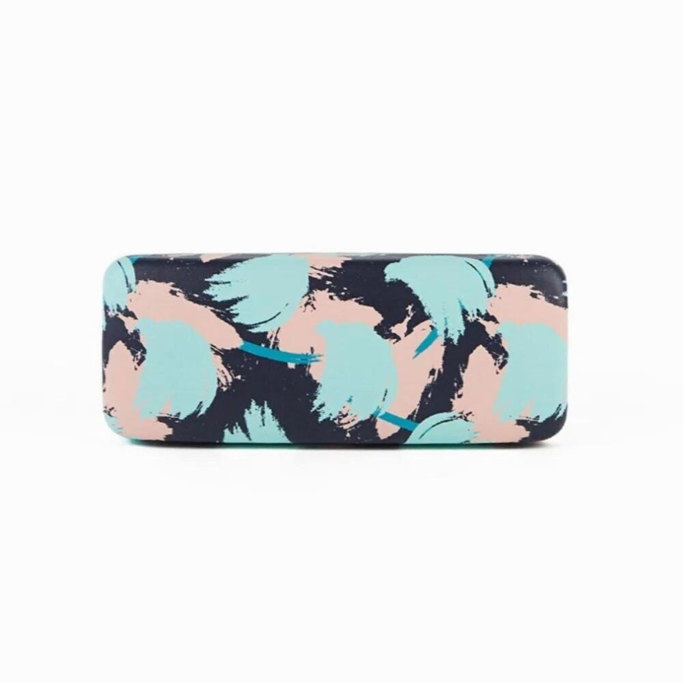 Travel Rectangle Portable PU Eyewear Protector Top-grade Print Sunglasses Bag Spectacle Cases