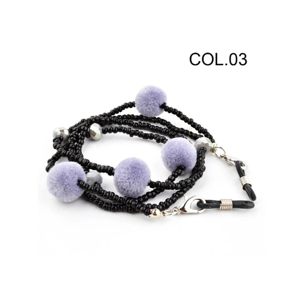Multicoloured Eyeglass Mask Chains Sunglasses Glasses Cord Holder Reading Eyewear Lanyard Necklace Strap Rope Necklace