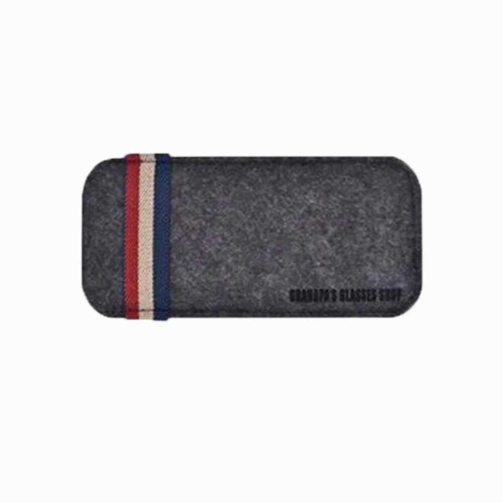 Multicoloured Felt Sunglasses Case Candy Eyeglasses Box Bag Soft Cloth Eyewear Accessories Portable Container