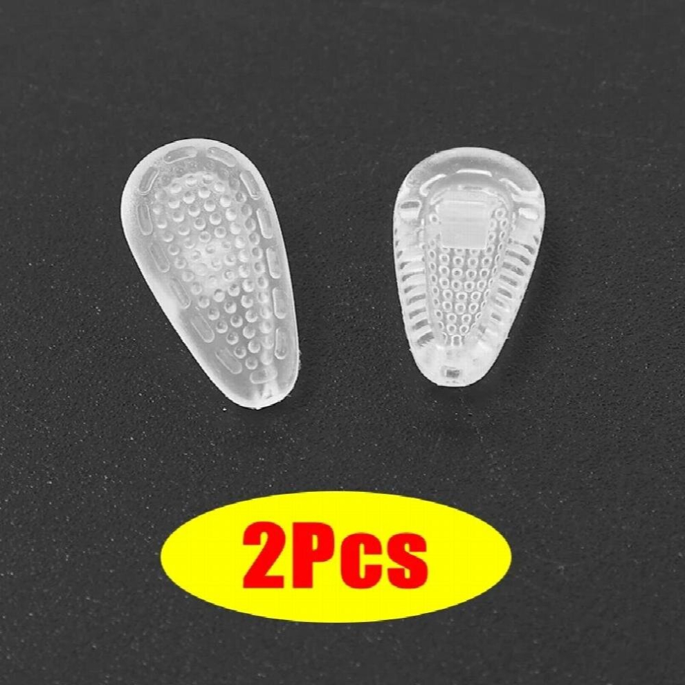 Multicoloured 30Pairs/60Pcs Air Chamber Oval Silicone Anti Slip Support Nose Pads Screw-In For Eyeglasses Sunglass Glass Glasses Accessories