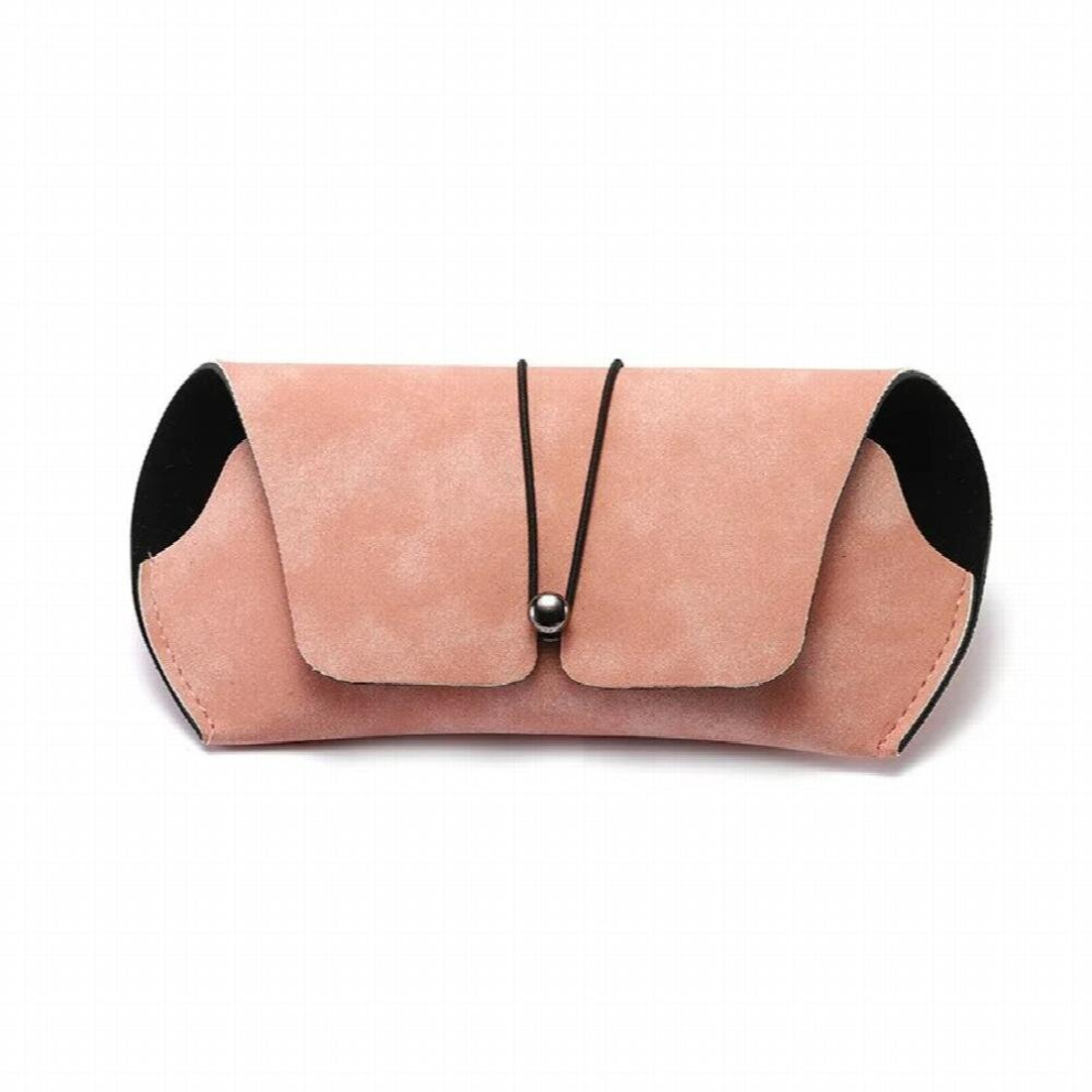 Leather Glasses Case Portable Retro Personality Anti-pressure Sunglasses Storage Reading Glasses Case Myopia Eye Box