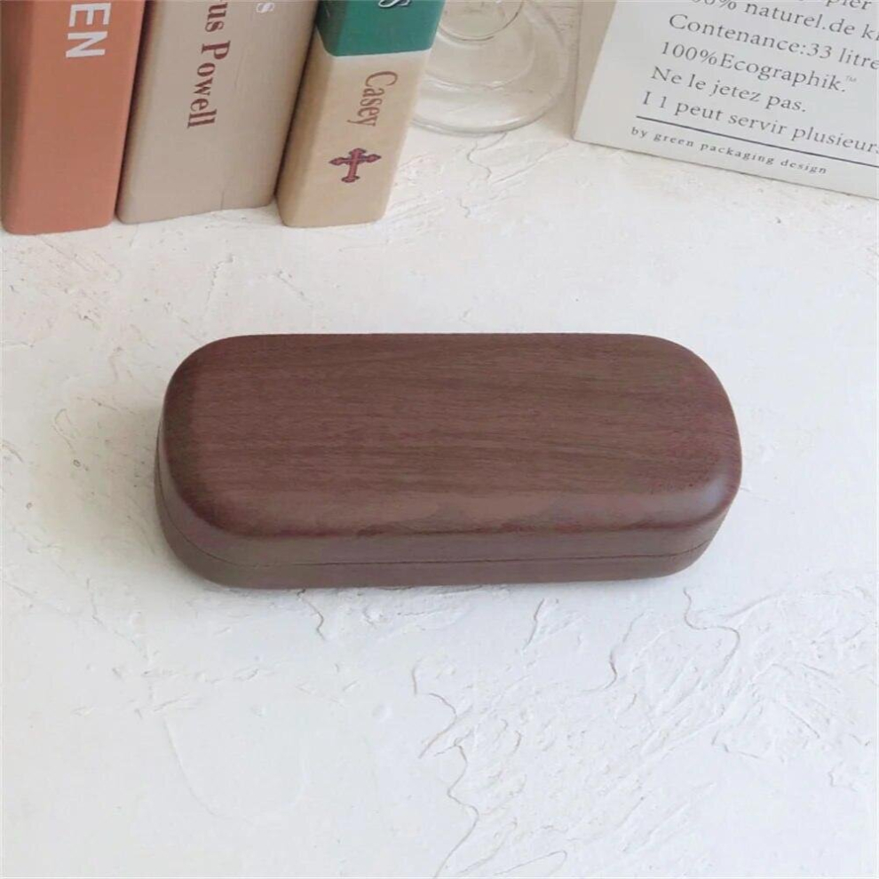 Wood Grain Glasses Box Protective Case Portable Sunglasses Case Unisex Optical Reading Eyeglasses Accessories