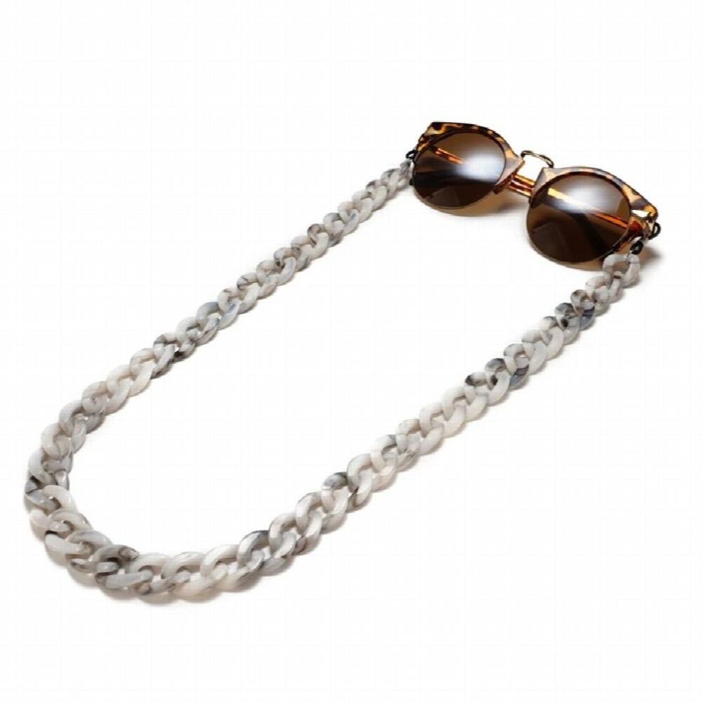 Hot Grey And Chain For Sunglasses Women Men Acrylic Sunglasses Chains Lanyard Reading Eyeglasses Cord Neck Strap Rope