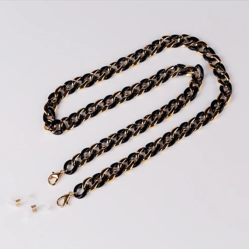 Splicing Acrylic Earphone Mask Chain Sunglasses Chain Necklace Multi-purpose Accessories Eyeglass Chain