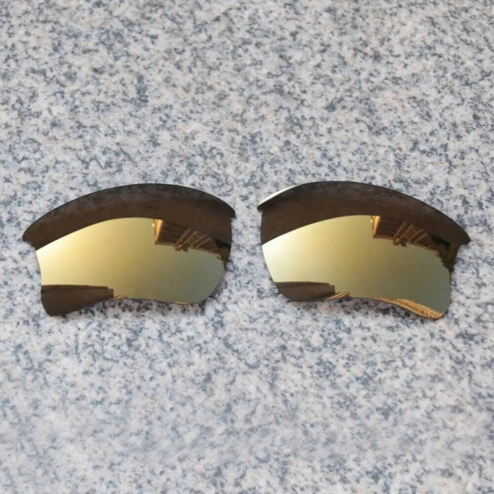 E.O.S Polarized Enhanced Replacement?Lenses?for?Oakley?Flak Jacket XLJ Sunglasses - Bronze Polarized Mirror