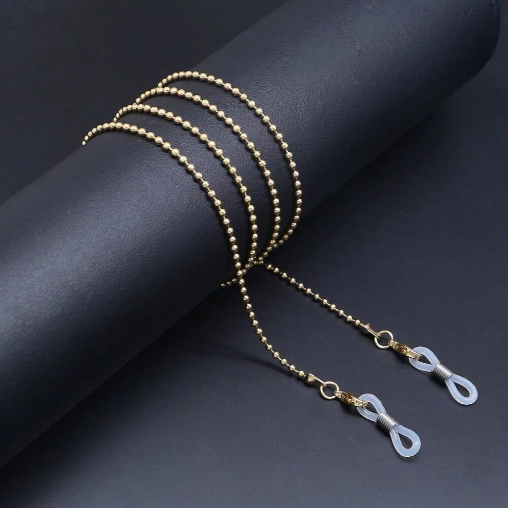 Glasses Beaded Glasses Chain For Women Summer Daisy Flower Beads Hangs Mask Strap Necklace Sunglasses Lanyard