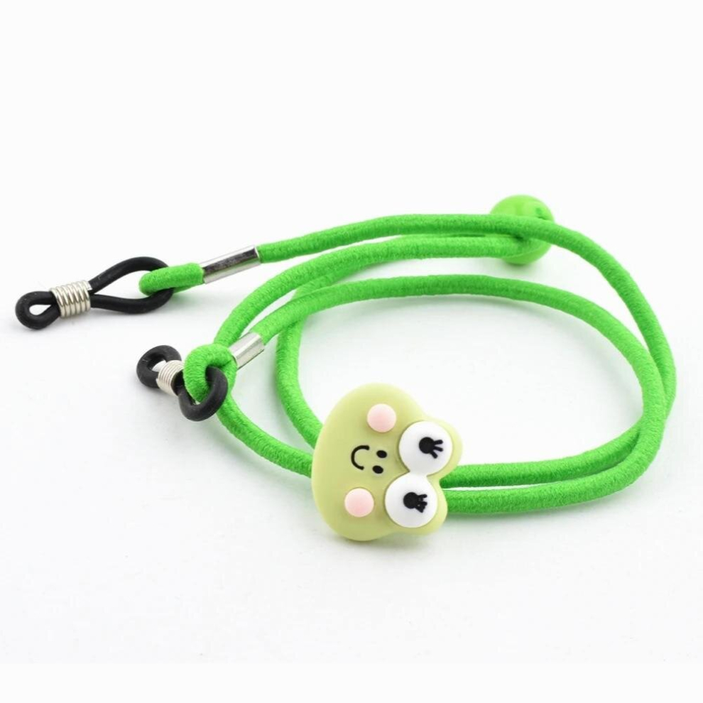 20PCS Elastic Kids Nylon Sun Glasses cord with adjustable button Colorful Anti Slip child Eyeglasses Strap Neck Cord