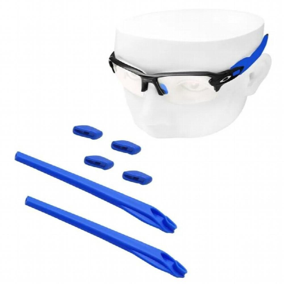 Multicoloured Rubber Kits Nose Pads & Earsocks For-Oakley Flak 2.0 Xl Oo9295 Sunglasses