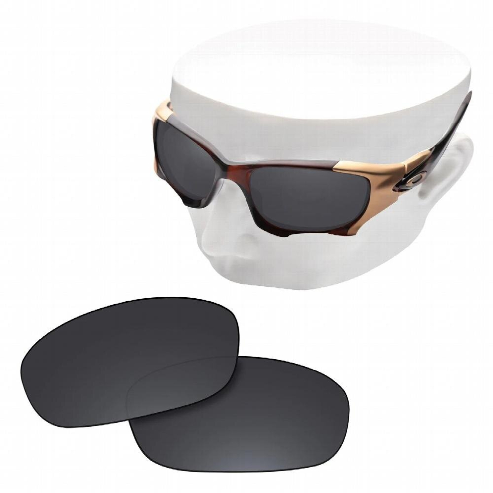 Polarized Replacement Lenses for-Oakley Pit 2 OO9137 Sunglasses (Lens Only)