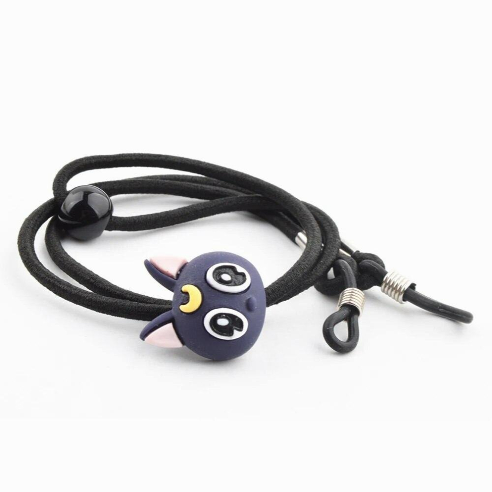 20pcs Elastic Kids Nylon Sun Glasses cord with adjustable button AntiSlip child Eyeglasses Strap Neck Cord