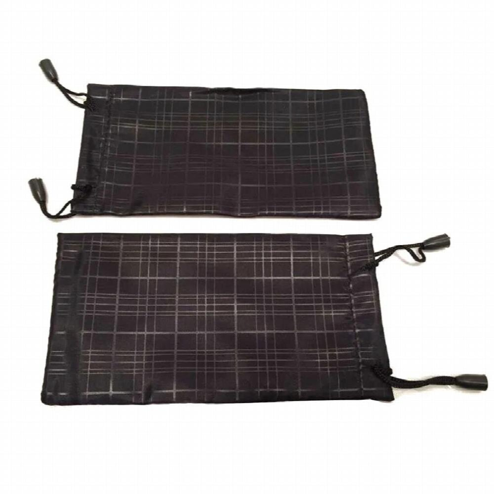 LANBO 100 pcs/lot Glasses Case Soft Waterproof Plaid Cloth Sunglasses Bag Glasses Pouch Good S11