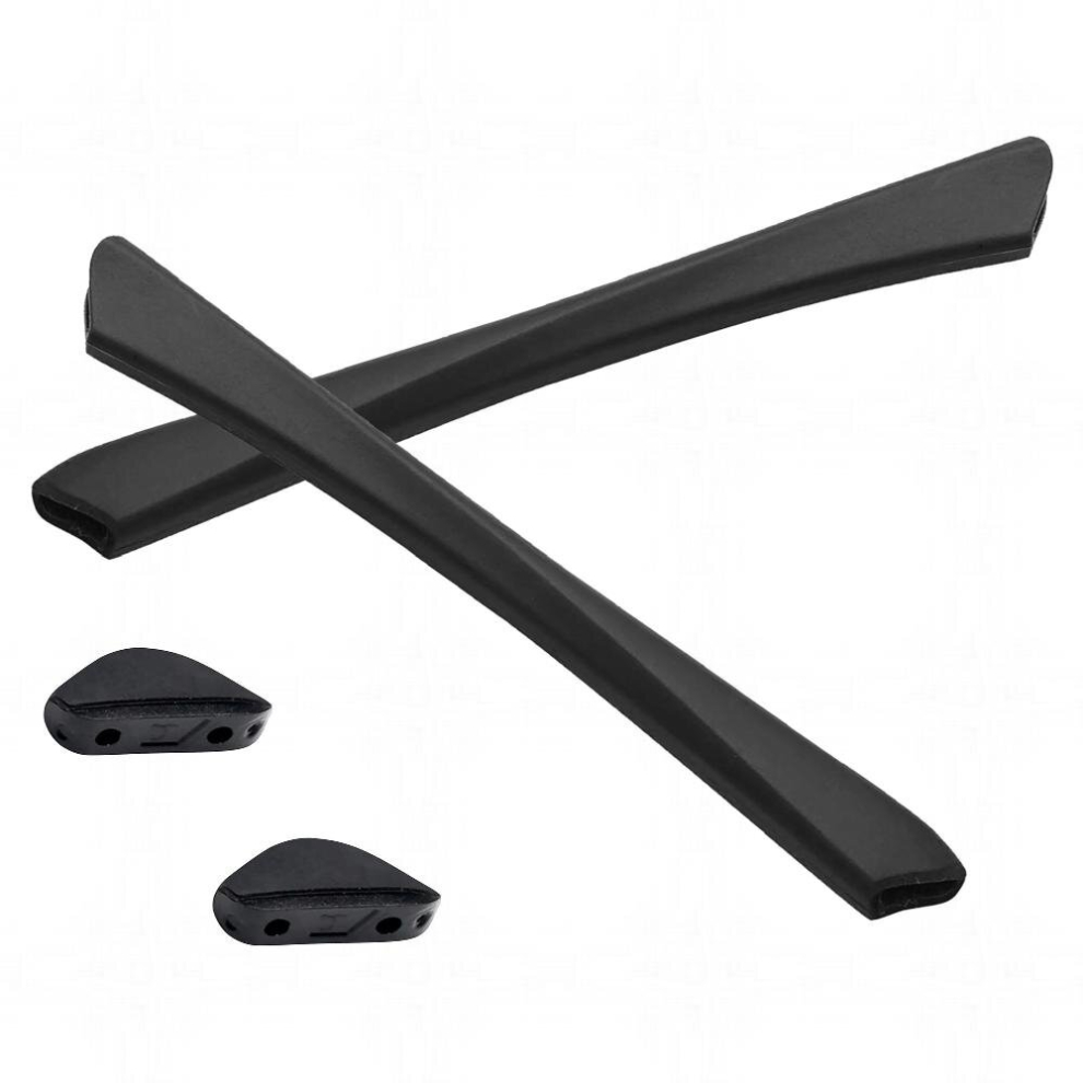 Multicoloured Replacement Rubber Kit Ear Socks & Nose Pads For-Oakley Quarter Jacket Oo9200 Sunglasses - Multiple Options