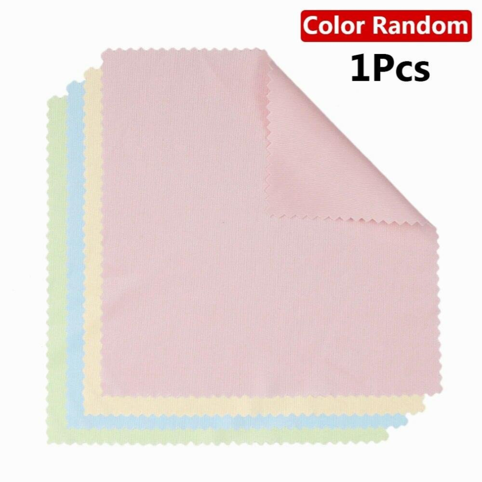 Multicoloured 50Pcs Cleaner Clean Glasses Lens Cloth Wipes For Sunglasses Microfiber Eyeglass Cleaning Cloth For Camera Computer Random
