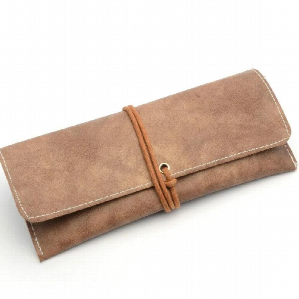 Faux Leather Glasses Bag Vintage Protection sunglasses Bag Portable Ultralight Eyewear Case eyeglass pouch