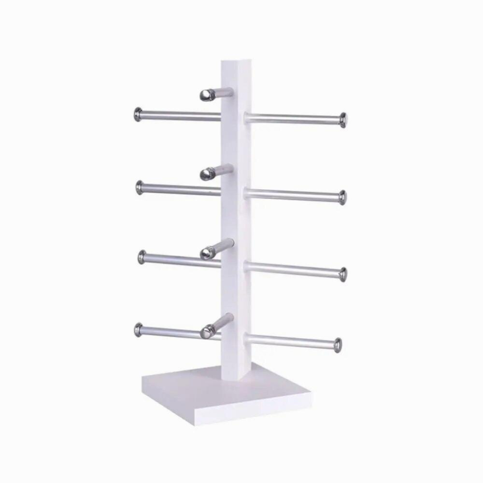 Multicoloured Displaying Showcase Storage Wood Display Stand Glasses Frame Tray Sunglass Holder Rack Eyeglasses Organizer Shelf
