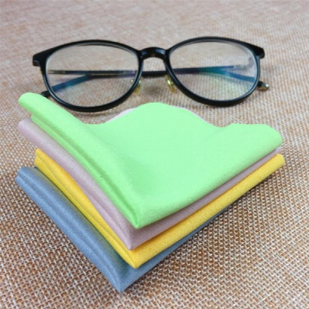 3Pcs Colorful Cleaner Clean Glasses Lens Cloth Wipes For Sunglasses Microfiber Eyeglasses Cleaning Cloth For Camera Fiber