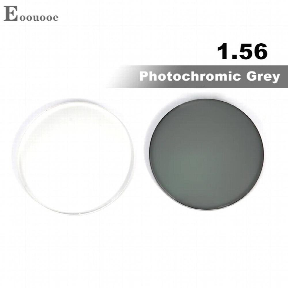 Photochromism Gray Glasses Lenses 1.56 Index Aspheric Change Optics Myopia Hyperopia Sun Eyeglasses Prescription Eyewear-image-OPC-PCRGXJH-NEW