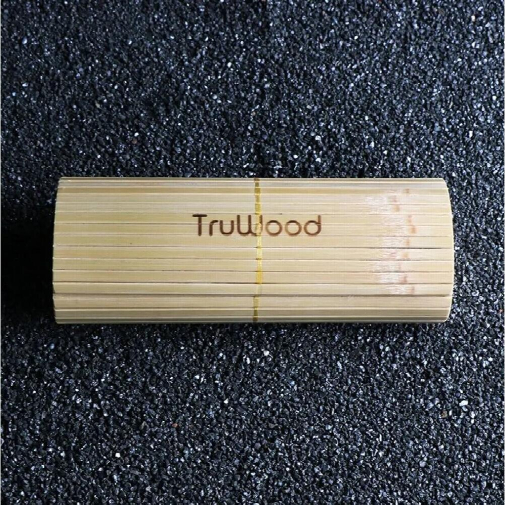 bamboo suction iron hand-made bamboo box, high-end flip glasses case, primary bamboo sunglasses case