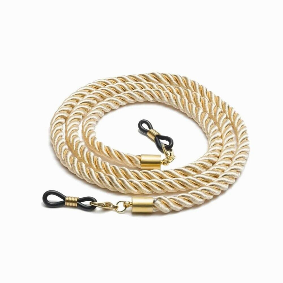 Twist Rope Eye Glasses Strap Sunglasses Lanyard Necklace Eyeglass Glasses Chain Cord Reading Glasses Strap Decoration