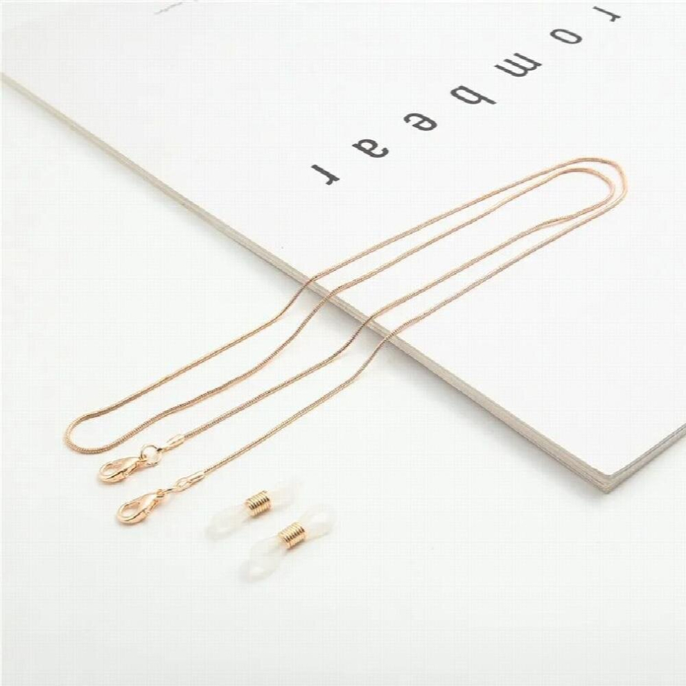 Women Men Stainless Steel Sunglasses Chains Link Chain for Glasses Mask Lanyard Eyewear Cord Strap Gift