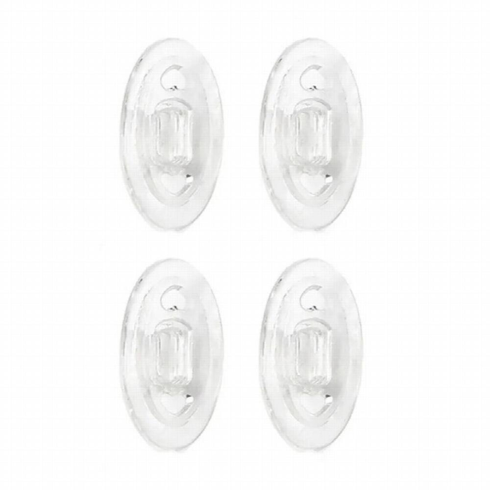 Multicoloured 2 Pairs Of Rubber Nose Pads Replacements For Oakely Whisker Sunglasses