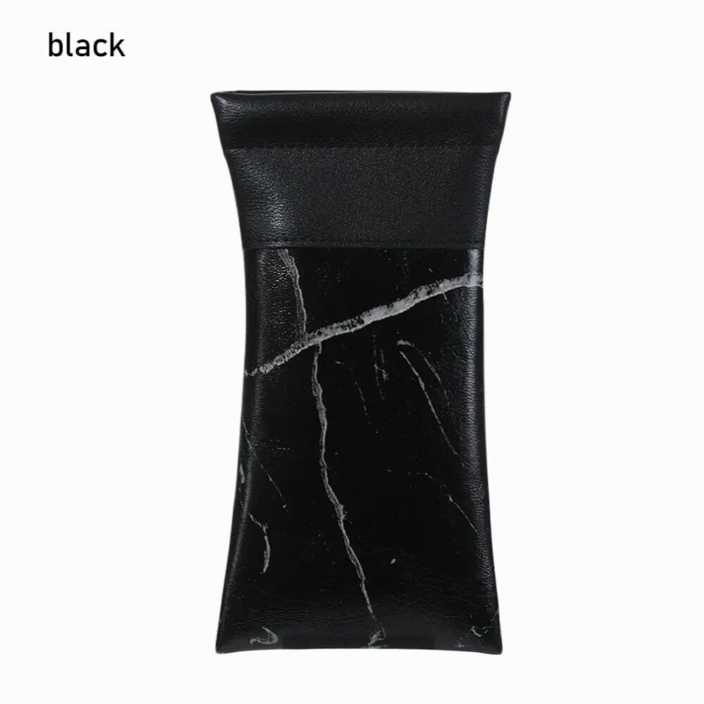 1PC Unisex Portable Reading Glasses Pouch Soft PU Leather Glasses Bag Eyewear Sunglasses Storage Protection Bag Case