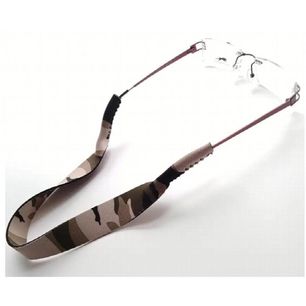 Multicoloured Eyewear Camouflage Stretchy Neoprene Sport Band Spectacle Retainer Eyeglass Holder Camo Sunglass Holdfast