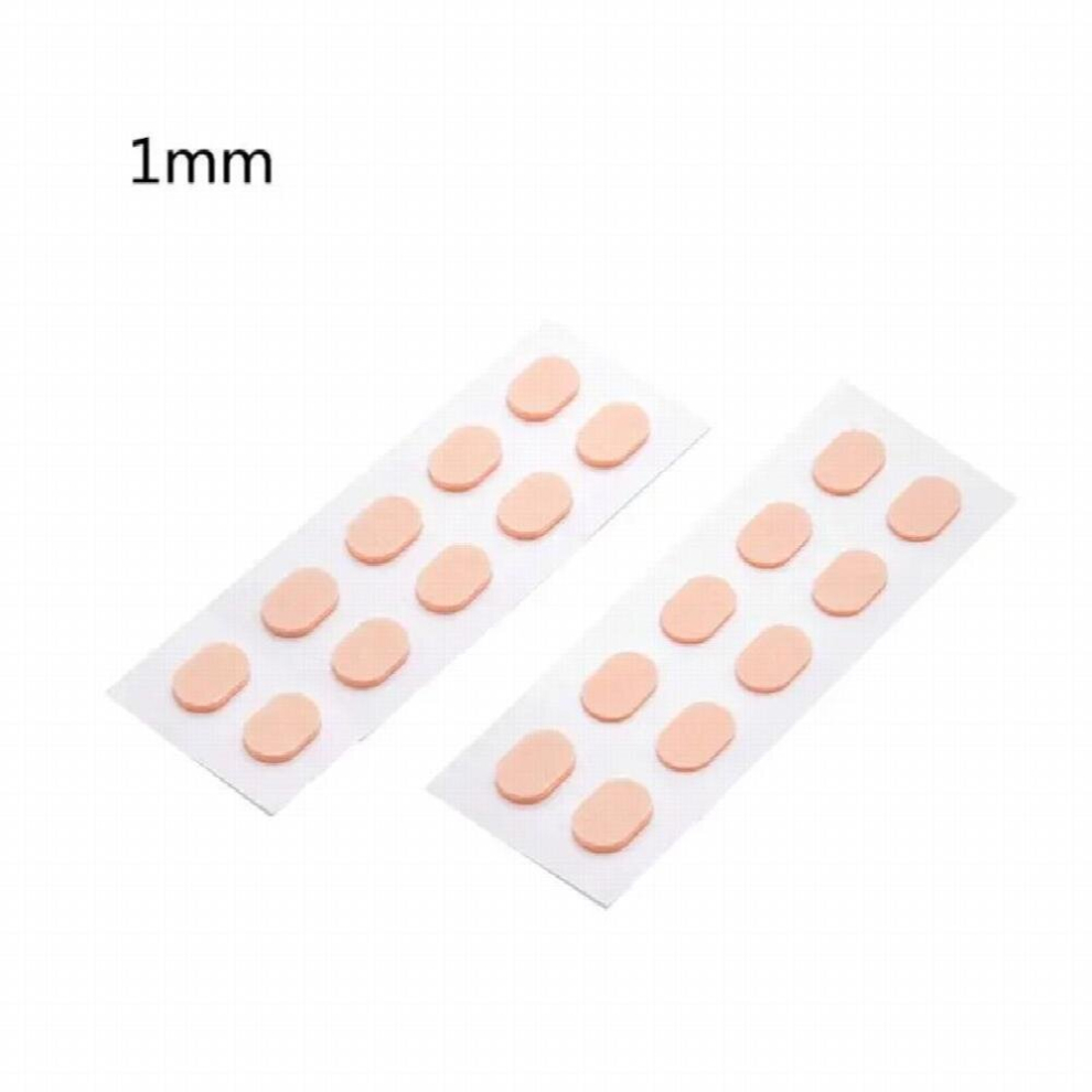 Multicoloured 10 Pair Soft Foam Nose Pad Self Adhesive Anti-Slip Eyeglass Sunglasses Nose Pads