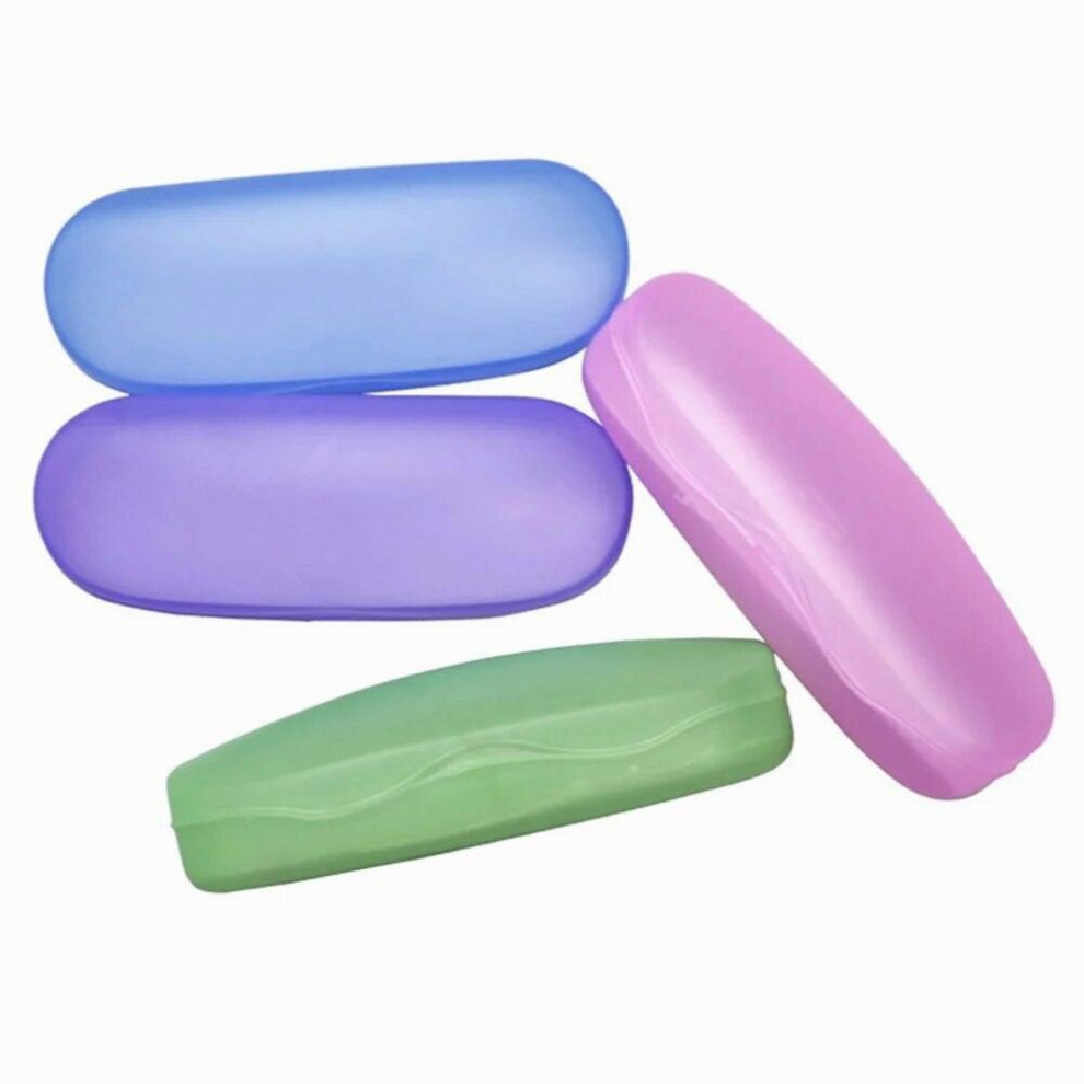 5pcs Glasses Case Durable Transparent Sunglasses Pouch Box Case for Women