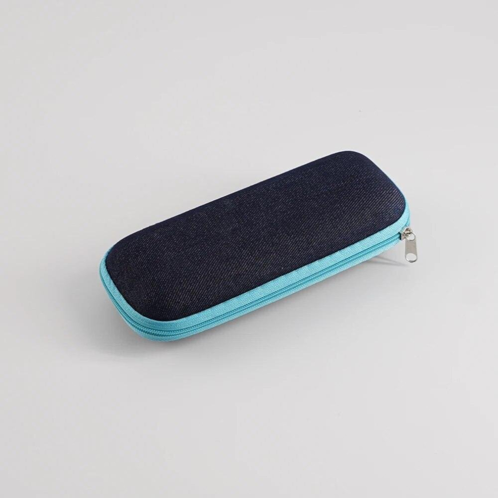 Multicoloured Leather Glasses Case Kids Woman Man Eyeglasses Box Hard Shell Protector Reading Eyewear Case Sunglasses Case