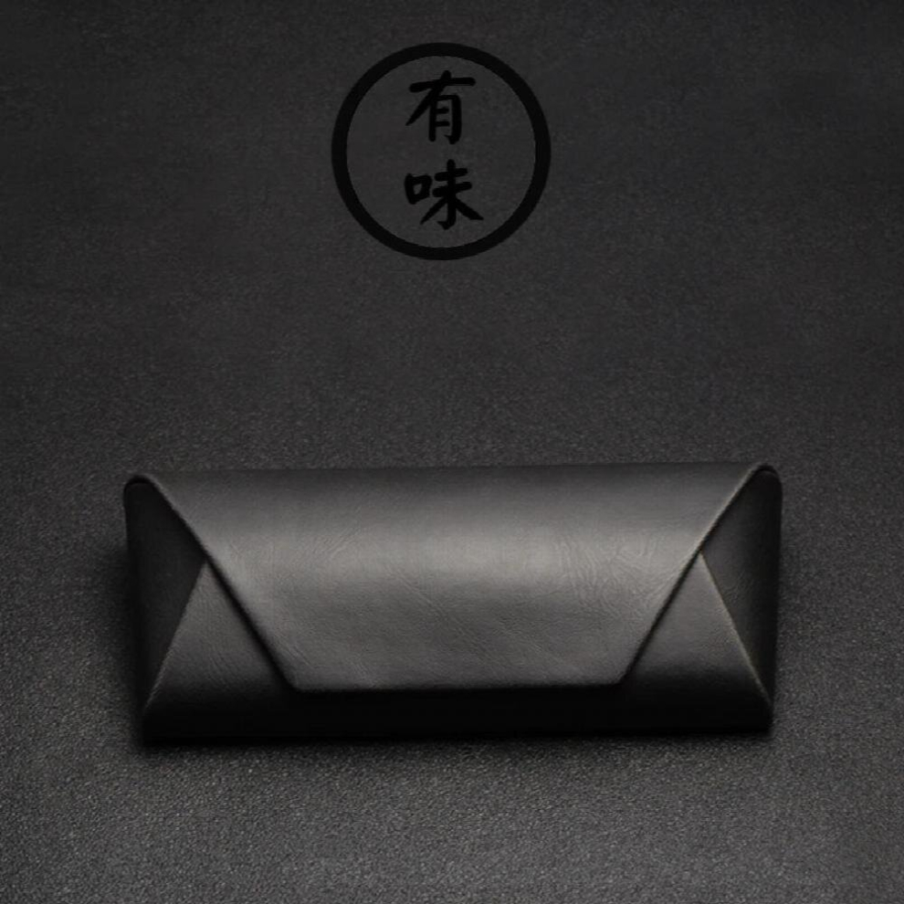PU Leather glasses case Myopia eyewear case bag Vintage Leather sunglasses case sunglasses organizer storage box