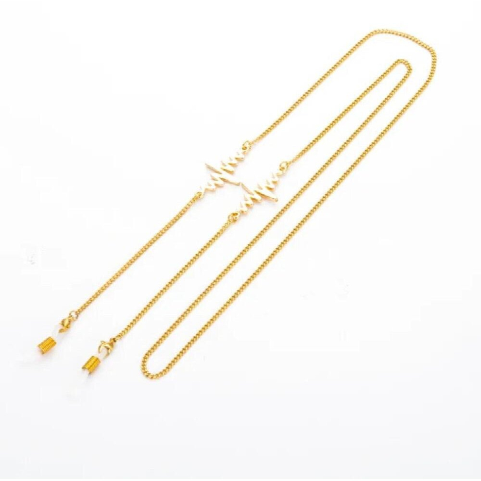 1pc/10pcs/lot Taiyuan steel Eyeglass Chains Lightning Pendent Sunglasses Eyewears Neck Cord Holder Eyeglass chains