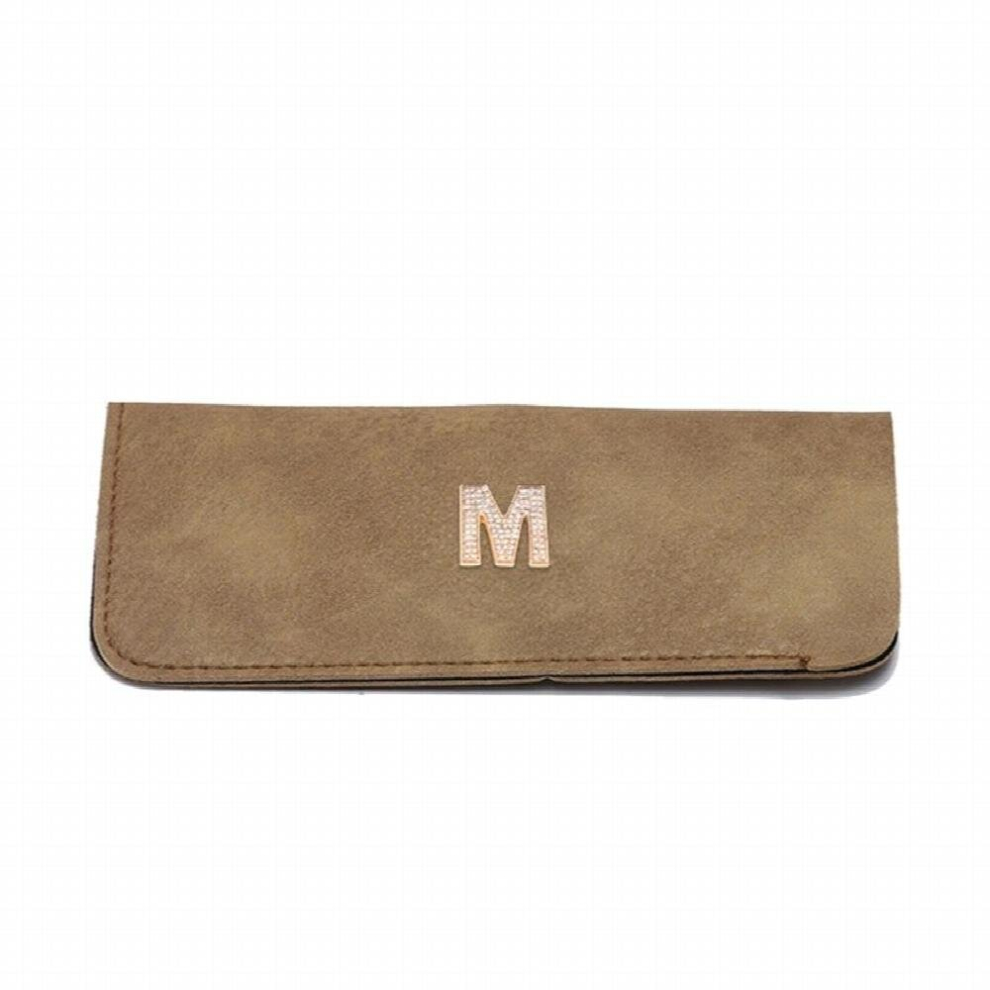 Stylish Unisex Leather Sunglasses Cases for Eyeglasses Glasses Folding Box Bag Portable Eyewear Protector Holder