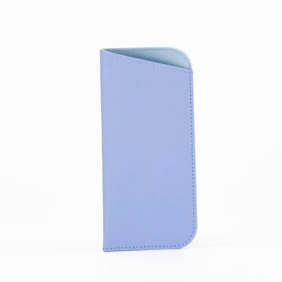 1PCs Sunglasses Bag PU Leather Glasses Case Pouch Mobile Phone Portable Storege Case Candy Nearsighted Glasses Bag