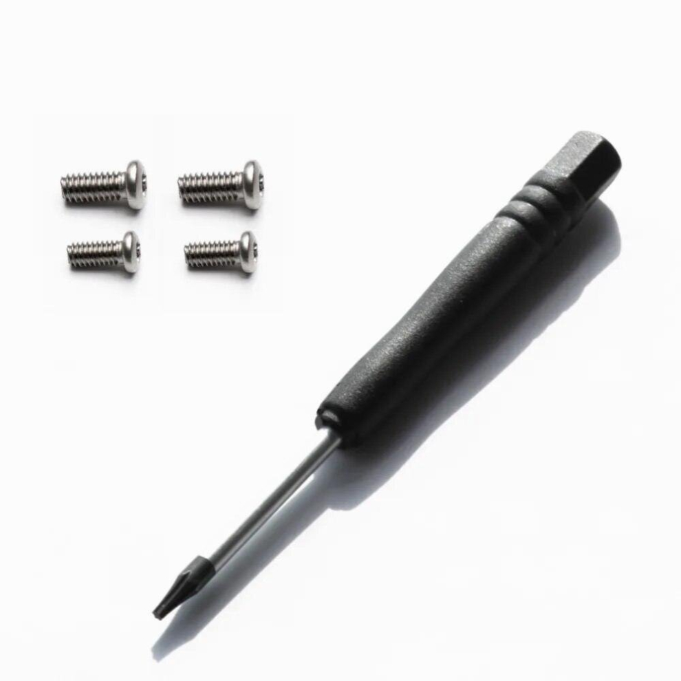 Screwdriver-T6 & Screw-T6-4Pcs For Juliet /X-Squared/X Metal Xx Sunglasses Frame 885672119164