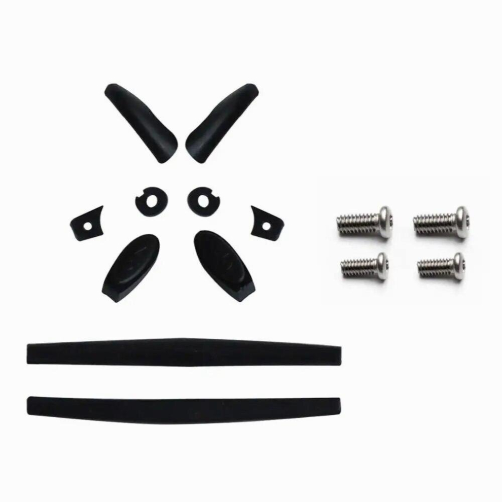 Multicoloured Rubber Kit Replacement Earsocks & Nose Pads & T6 Screws For Juliet Sunglasses Frame