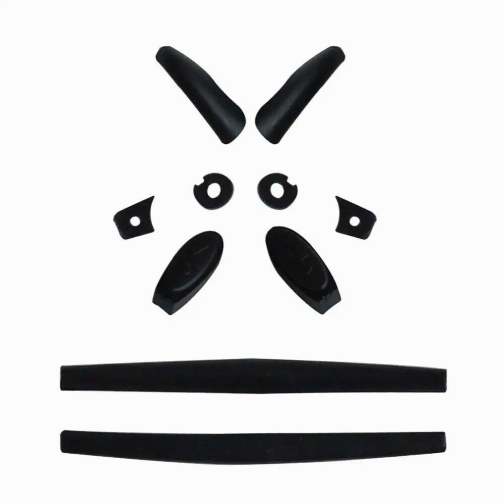 Multicoloured Rubber Kit Replacement Earsocks & Nose Pads For Juliet Sunglasses Frame