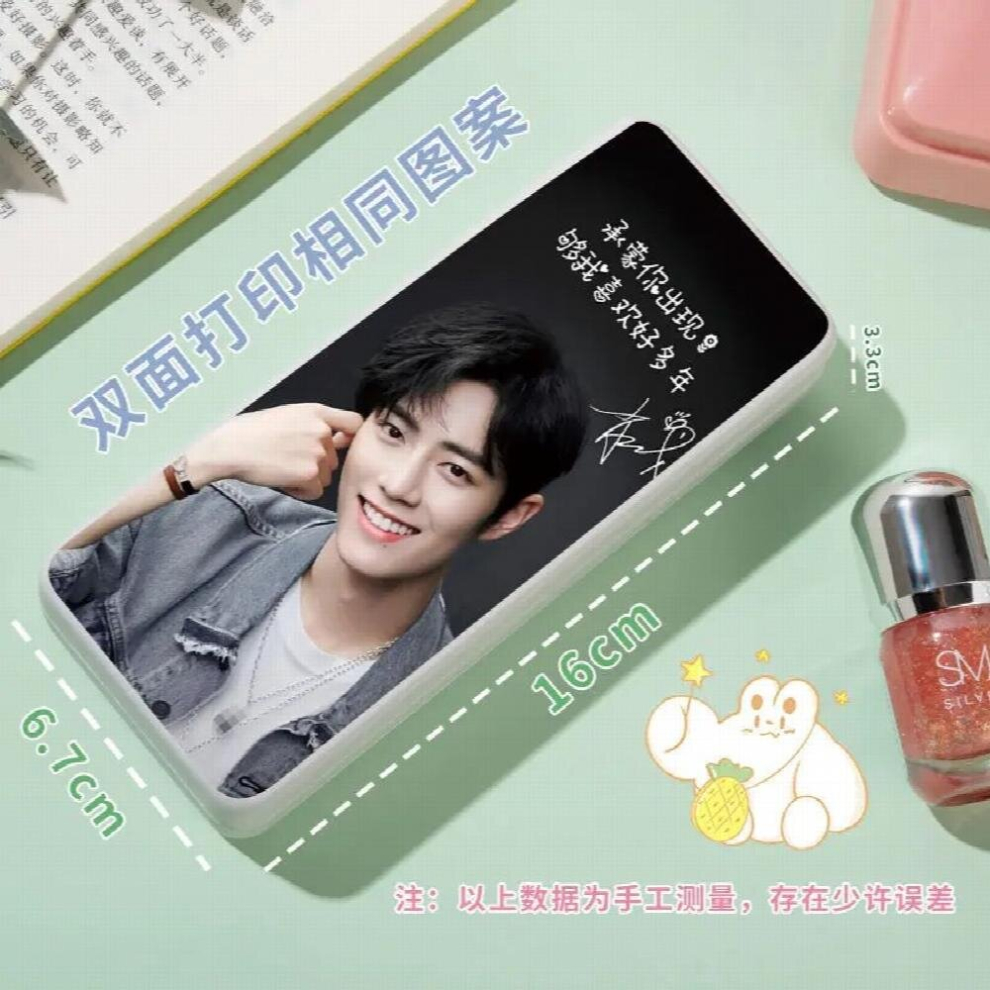 Idol Xiao Zhan Eyewear Cases Anime Wei Wuxian Sunglasses Hard Case for Women Print Square Men Glasses Storage Eyeglass Cases