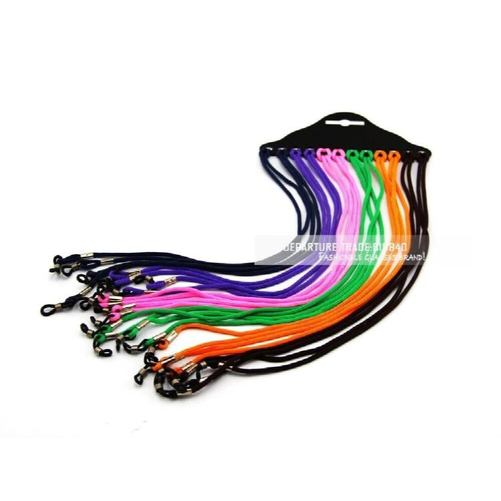 Multicoloured Sunglasses Eyewear Braided Nylon Neck Cord String Retainer Strap Lanyard Holder Eyeglass Glasses Retainer Dt0216