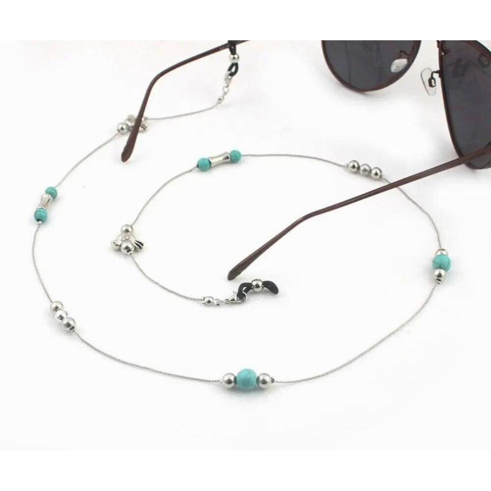 10pc/lot Birds Pendent Metal Sunglasses Chain Neck Cord Holder Eyeglass Lanyard