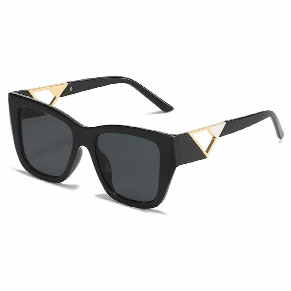 Square Triangle Sunglasses Women Shades UV400 Retro Green Eyewear Men Trending Sun Glasses-image-OPC-PCRGZSS-NEW