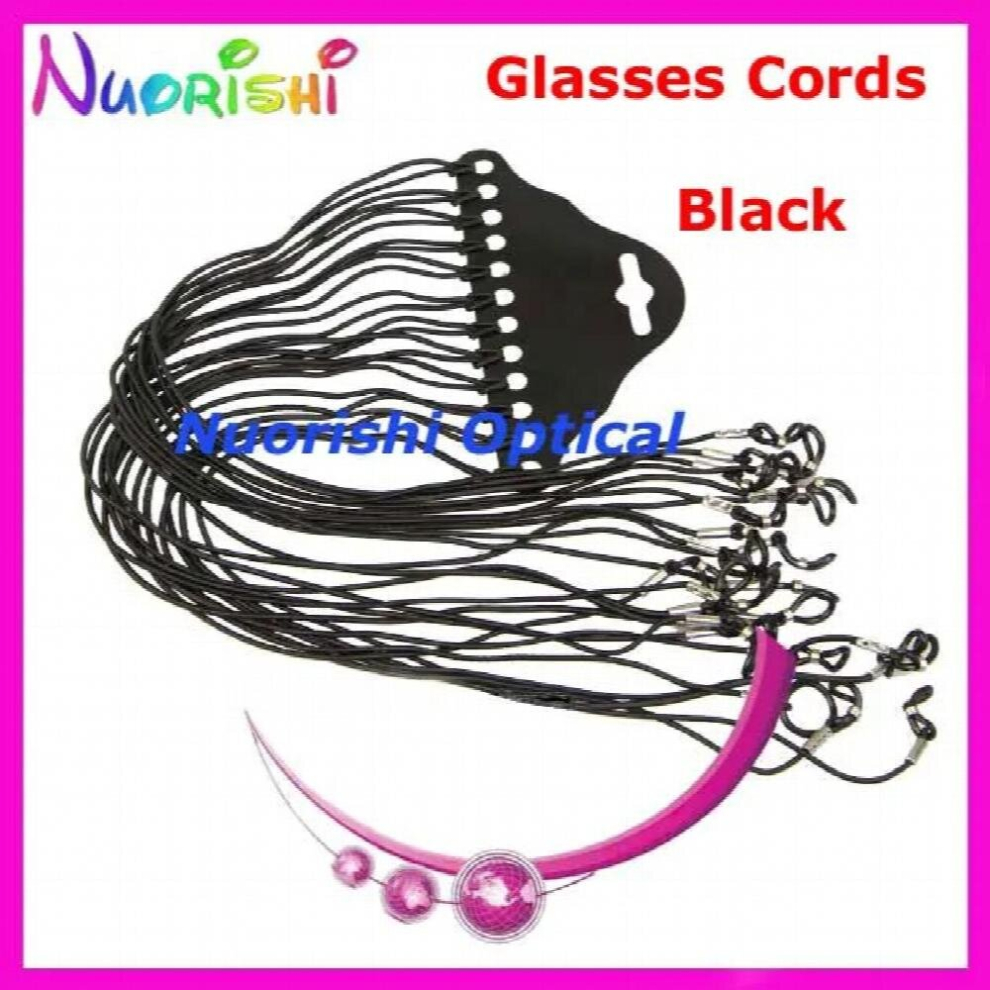 Multicoloured L703 120Pcs Eyeglass Sunglasses Braided Nylon Neck String Cord Retainer Strap Eyewear Lanyard Holder
