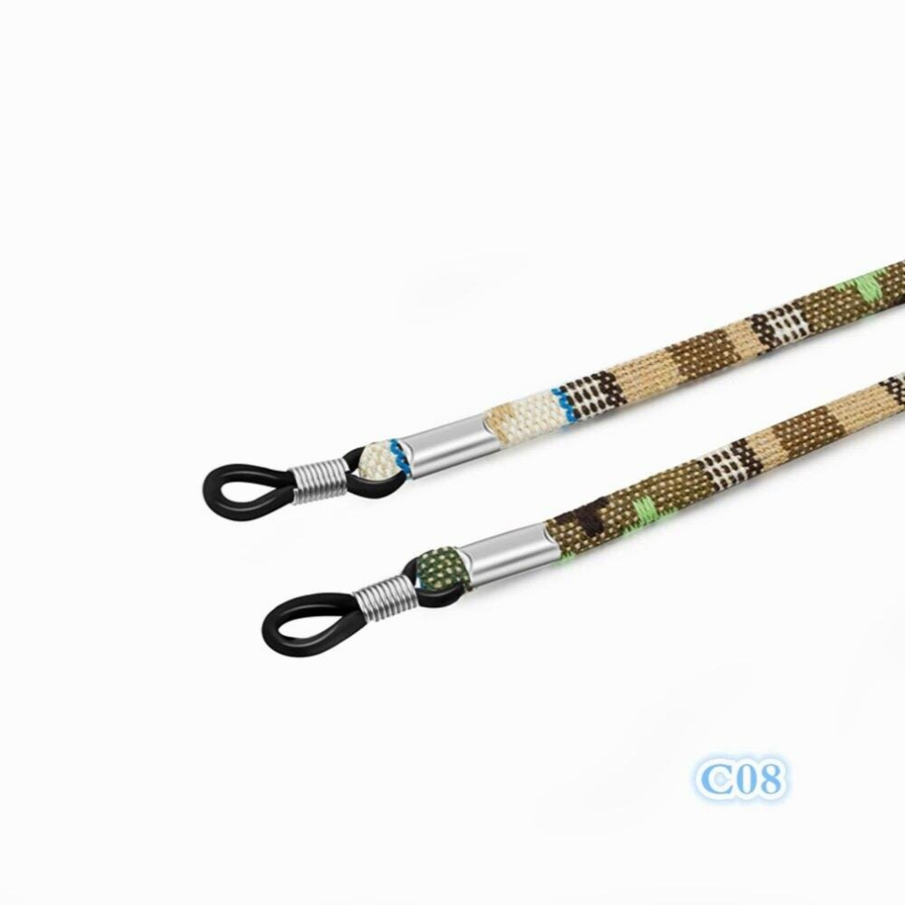 2pieces Womens Glasses Chains Sunglasses Cord Read Eyeglass Chain Eyewears Cord Holder Lanyard Necklace Strap Rope