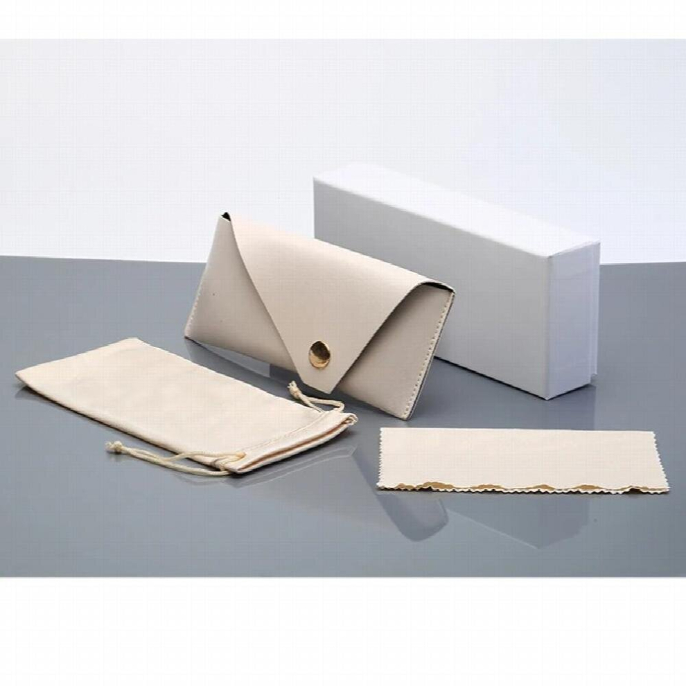 Sunglasses Package Set Box Glasses Case Eyeglasses Container Sunglasses Case Lens Cleaning Cloth Eyewear Storage Bag